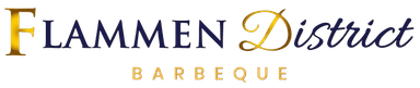 Flammen District Barbeque logo